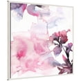 thumbnail image 2 of Amanti Art Watercolor Floral Pink Purple Trio II Framed Canvas Wall Art Print, 2 of 7