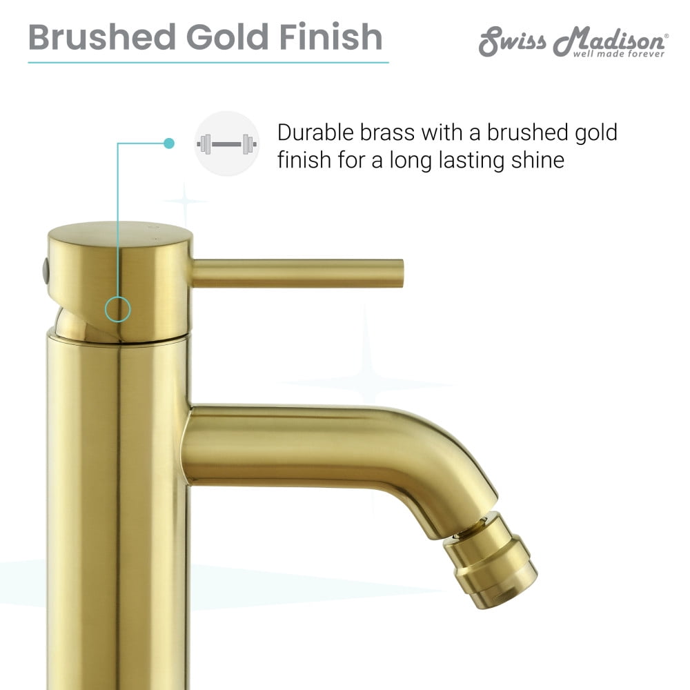 Ivy Bidet Faucet in Brushed Gold