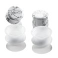 thumbnail image 3 of JFBUJC 20pcs Stone Ear Expander Silicone Ear Tunnels Plugs Piercing Body Jewelry 6-16mm, 3 of 4