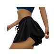 thumbnail image 1 of Women Sports Skort, Solid Color High Waist Skirt with Slip Shorts, 1 of 3