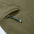 thumbnail image 6 of QATAINLAV Men's Hiking Pants Convertible Quick Dry Lightweight Zip-Off Cargo Pants Outdoor Travel Camping Fishing Pants with Belt Army Green XL, 6 of 8