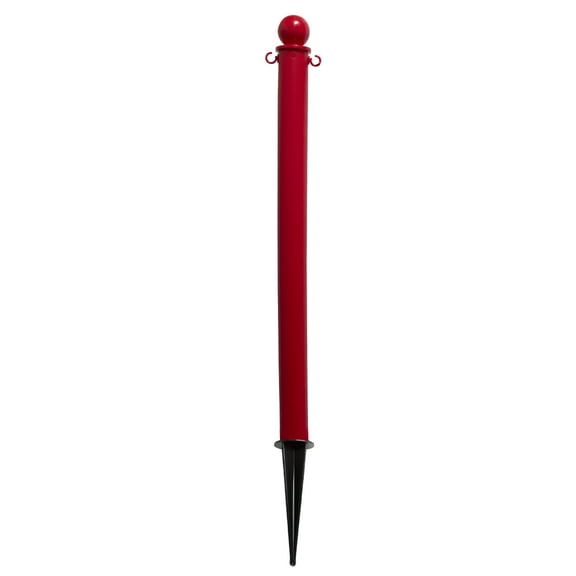 2.5 Inch Red Medium Duty Ground Pole