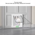 thumbnail image 3 of Cat Flap Door, Dog Door Weatherproof Robust Acrylic Plate  for Window for Interior Exterior Door, 3 of 7