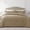 06brown, variant on Beige Full Comforter Set - 3 Pieces Lightweight Seersucker Bedding Set with Soft Fluffy Comforter & 2 Pillowcases - All Season Cozy Farmhouse Bed Linen