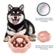 thumbnail image 1 of Tazón de alimentación lenta con estampado de pata de gato. Tazón para perros que evita la asfixia. Adecuado tanto para gatos como para perros. Tazón de plástico., 1 of 6