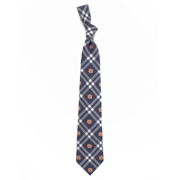 Men's Navy Auburn Tigers Rhodes Tie