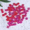 thumbnail image 1 of unbranded Cuadrados De Vidrio Rosados Para Decorar Marcos Platos Y Macetas Con Material Premium, 1 of 5