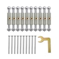 thumbnail image 2 of Kit de Varilla de Soporte de Tornillos de Casete de 21 Piezas, Reparador de Accesorios Eléctricos Llave Resistente a La Oxidación para Enchu - 86 86 Blanco Colco Kits de varillas de soporte de tornillos, 2 of 8