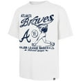 thumbnail image 2 of Men's '47 White Atlanta Braves Regional Batter Foundation T-Shirt, 2 of 3