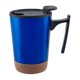 thumbnail image 3 of Paquete con 20 piezas de Taza doble pared acero/corcho con tapa 300 ml azul 8.5 x 12, 3 of 6
