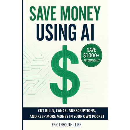 Save Money using AI: Cut Hidden Fees, Cancel Subscriptions, and Put $1,000  Back in Your Pocket Every Year with Artifici, (Paperback)