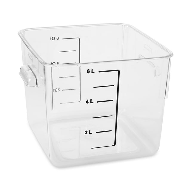 Contenedor de almacenamiento Rubbermaid Commercial Products Espacio de plastico