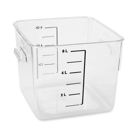 Contenedor de almacenamiento Rubbermaid Commercial Products Espacio de plastico