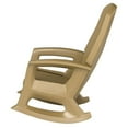 thumbnail image 6 of Semco Rockaway All-Weather Porch Rocking Chair for Patio, Taupe (2 Pack), 6 of 12