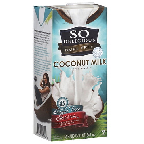 (Pack of 12) So Delicious Original Sugar Free Coconut Milk Beverage, 32