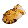thumbnail image 2 of Roiihwy Cat Bath Rug - Cute Bath Mat,Soft and Fluffy Round Bath Rugs,Non-Slip Absorbent Bath Mats,Cat Bathroom Mats for Bathroom,Kid Room,Bedroom, 2 of 6