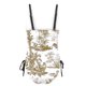 thumbnail image 4 of Tops de Bikini para las Mujeres Patrón Multicolor Impresión Trasera Recorte Sling Traje de Baño, Traje de Baño de Pieza Modesta, 4 of 6