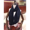 thumbnail image 3 of Bufanda de hombre de otoño e invierno, bufanda de punto cálida a cuadros para hombre, 3 of 6