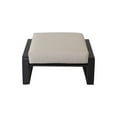thumbnail image 3 of Brown Cushioned Ottomans - Strong Aluminium, For Various Settings 2 Lightweight Beige Cushioning, Aluminium Frame, Indoor & Outdoor, 3 of 6