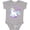 AC-Heather Grey, variant on Inktastic Lil Sis Unicorn Little Sister Girls Baby Bodysuit