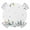 White, variant on Spring Floral Round Tablecloth for 55-60 Inch Tables,Fitted Table Cover with Elastic Edge,Pastoral Summer Botanical Flowers Birds Waterproof Outdoor Table Cloth Protector for Patio Garden Dinner