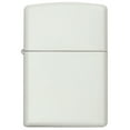 thumbnail image 6 of Zippo Classic White Matte Pocket Lighter, 6 of 7