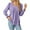 Purple, variant on XFLWAM Womens Fall Puff Long Sleeve T Shirts Blouses Square Neck Pleated Tops Dressy Casual Tunic Tops with Smocked Cuffs Black S