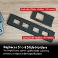 thumbnail image 4 of Magnasonic Long Tray Slide Film Holder for 35mm Compatible Film Scanners, Holds 4 Slides to Speed up Processing Time, Easy To Use, Gently Flattens and Protects Film Edges - Set of 3 (ST01), 4 of 8