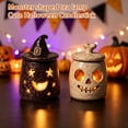 thumbnail image 4 of Monster Shape Tea Light Candle Holder, Cute Halloween Decorative Figurine for Festive Home Decor, Tabletop Ornament for Parties and Seasonal , 1Pack H, 4 of 5