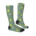 thumbnail image 3 of Haiem Cute Yoga Frogs Socks, Funny Novelty Crazy Design Cotton Socks Sports Socks Knee High Socks For Men, Women,1Pairs - Gift For Working Friends, 3 of 9