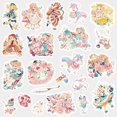 thumbnail image 1 of HAHDAXIA Japanese Diary My Melody Journal Flamingo Unicorn Dog Cute Stickers Scrapbooking Stationery Flakes Teacher Supplies (Color: R), 1 of 5