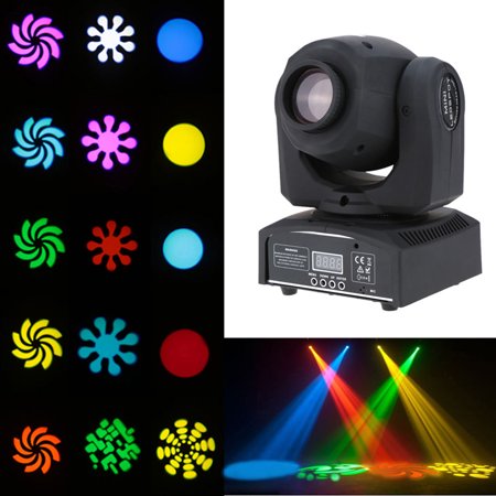 Stage Light Mini Moving Head Light LED Pattern 30W for KTV Party DJ Show Live Performance