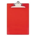 thumbnail image 2 of Recycled Plastic Clipboard With Ruler Edge, 1" Clip Cap, 8.5 X 11 Sheets, Red | Bundle of 5 Each, 2 of 4