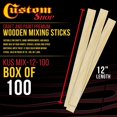 thumbnail image 2 of Stirrers Custom Shop Craft y palitos de pintura de 12 cm, 100 unidades, 2 of 5
