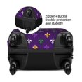 thumbnail image 2 of Fotbe Purple Mardi Gras Funda Protectora para Equipaje, Antirrayones y Resistente a la Suciedad, Compatible con Maletas de 18 a 32 Pulgadas-Small, 2 of 7