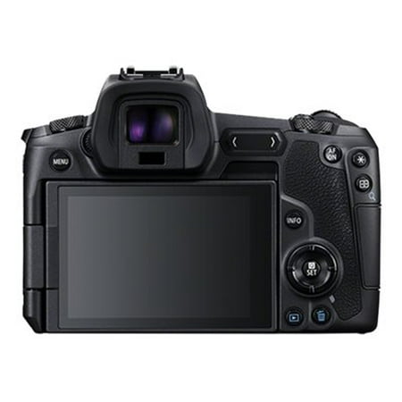 Canon - EOS R Mirrorless 4K Video Camera with RF 24-105mm f/4-7.1 IS STM Lens - Black