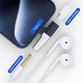 thumbnail image 5 of Kebiory USB C to 3.5mm Headphone and Charger Adapter,2 in 1 Type-C to Hi-Res 3.5mm Audio with 60W PD Fast Charging for iPhone 15/15 Pro,Galaxy S24/23+Series,Mate 60 Pro,and More (Silver,2 Pcs), 5 of 8