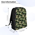 thumbnail image 4 of Balery Camouflage Dinosaur Mochila - Mochila Estilosa y Duradera para Laptop de 15 Pulgadas con Tela Oxford Impermeable, 4 of 8