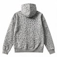 thumbnail image 5 of Hearthz Leopard Print Women's Hoodie Oversized Y2k Trendy Fall Pull Over Sweaters Womens Long Sleeve Drop Shoulder Hooded Womens Lightweight Sweatshirt, 5 of 5