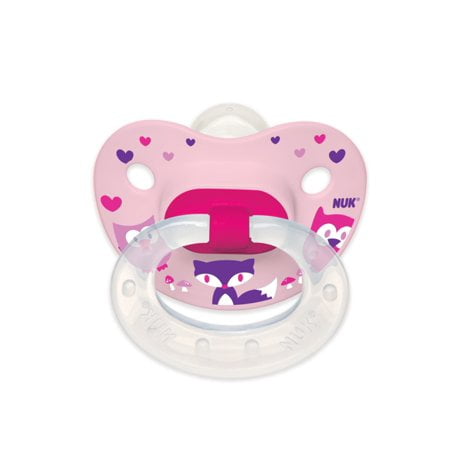(2 pack) (2 Pack) NUK Orthodontic Pacifier, 0-6 Months - 2 Counts