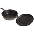 thumbnail image 2 of Lodge Cast Iron Covered Deep Skillet, 2 of 5