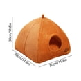 thumbnail image 3 of Cat Dome Bed - Plush Warmth Indoor Cats Sleeping Bed | Winter Thermal Insulation Kitten Resting Nest, Pet Supplies for Small Medium Cats, 3 of 6