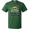 thumbnail image 3 of Inktastic Lacrosse is My Favorite Season T-Shirt, 3 of 5