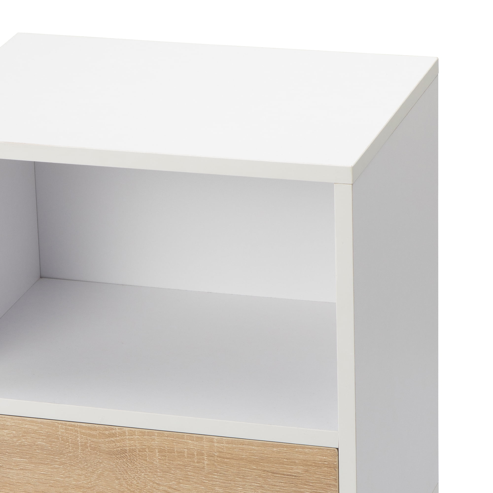 Kadyn Night Stand Set of 2 for Bedroom, Modern Bedside Table with a Drawer for Nursery, Solid Wood Sofa Side End Table for Bedroom with Legs, White Kadyn Night Stand Set of 2 for Bedroom, Modern Bedside Table with a Drawer for Nursery, Solid Wood Sofa Side End Table for Bedroom with Legs, White
