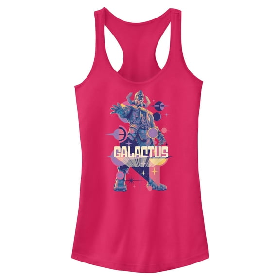 Juniors The Fantastic Four: First Steps Galactus Power Pose Racerback Tank