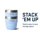 thumbnail image 5 of YETI Rambler Vasos apilables de acero inoxidable de 120 ml, paquete de 2, 5 of 8
