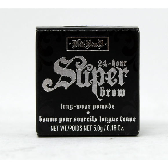 Kat Von D 24 HR Super Brow Long Wear Pomade Lemmy Green 0.18 Ounces (Pack of 5)