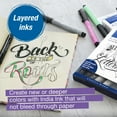 thumbnail image 6 of Faber-Castell Pitt Artist Pen Wallet – Hand Lettering – 4 Pens, Beginner Pen Set for Adults, 6 of 7