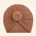 thumbnail image 3 of Sombreros para bebé, gorro de terciopelo con bola de pelo de 10 cm, para niña y niño, bonito gorro para mujer., 3 of 3