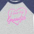 thumbnail image 4 of Inktastic I Love My Grandpa in Pink Chalk Heart Boys or Girls Baby Bodysuit, 4 of 5